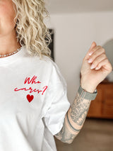 T-SHIRT|BIOFAIRWEAR| WHOCARES