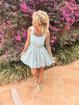 FLOER|LATZKLEID|Jeansstripes