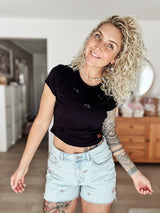 SUE|SHIRT|schwarz