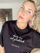 SHIRT|GLÜCK|SCHWARZ