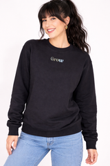 SWEATER |BLACK|GROW