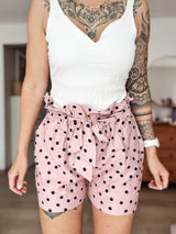 PUCKBAG|SHORTS|ROSADOTS