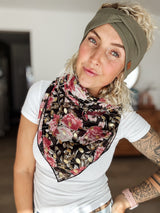 IDA | HALSTUCH | CHIFFONBLACK