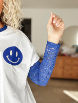 PHOEBE| LACE| BLAU