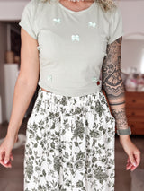 SUE|SHIRT|Schleife|mint