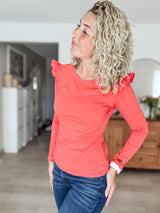 PHOEBE| SLEEVE | CORAL