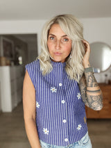 JILAY| WESTE|PRINTBLUE