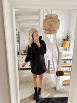 URBAN|HOODIEKLEID|blackblack