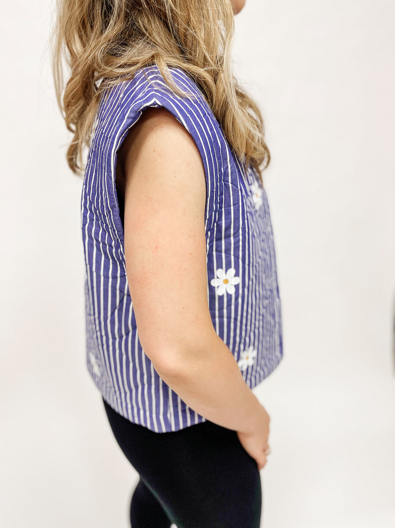 JILAY| WESTE|STRIPEBLUE