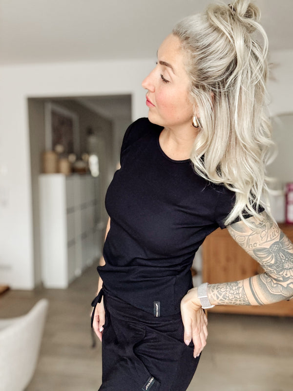 PHOEBE|SHIRT|RIPPBLACK