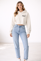 CROOPY|HOODIE|CREMEDAISY