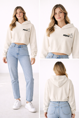 CROOPY|HOODIE|CREMEDAISY