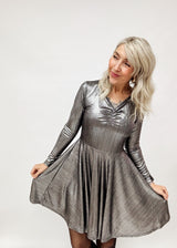 BELLA | KLEID| SILBER