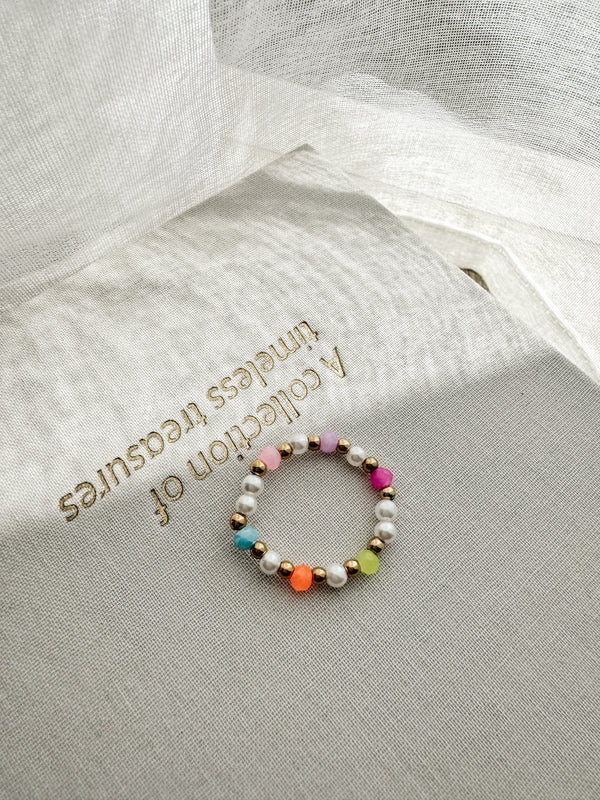 RING|BUNT| EDELSTAHLPERLEN