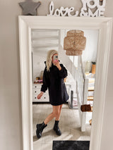 URBAN|HOODIEKLEID|blackblack