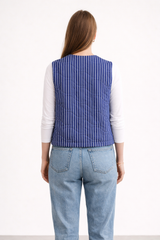 JILAY| WESTE|STRIPEBLUE