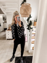 PENELOPE | BLOUSON|NAVYBLACK