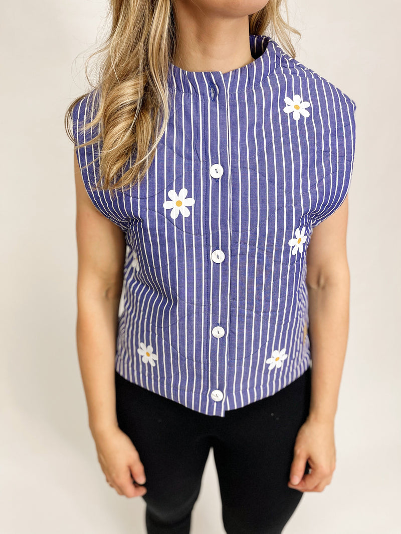 JILAY| WESTE|STRIPEBLUE