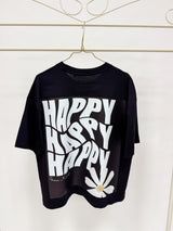 SHIRT|BIO|HAPPYblack