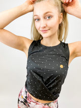 FITFINJA | Cropped Top | Dots